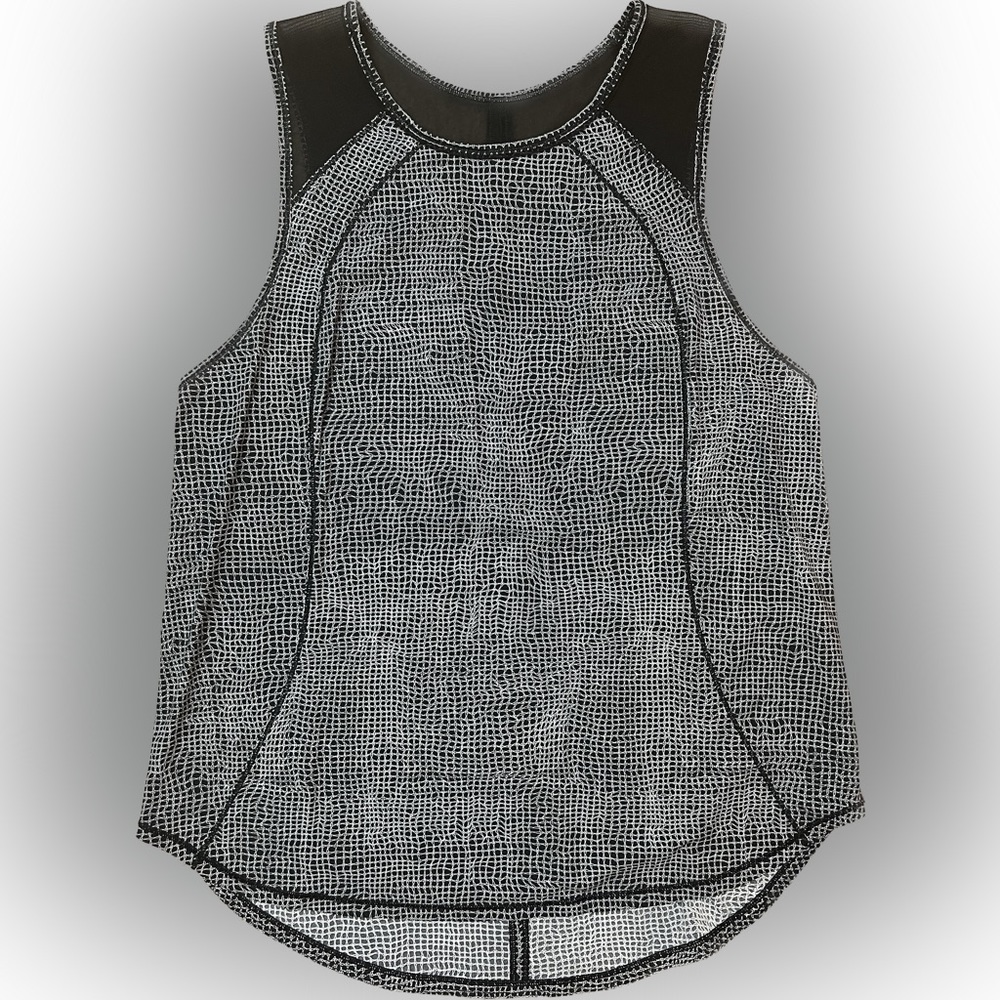 Lululemon Print Sculpt Tank Size 10